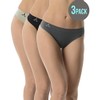 Balanced Tech Women's Seamless Thong Panties 6-Pack - Nude -