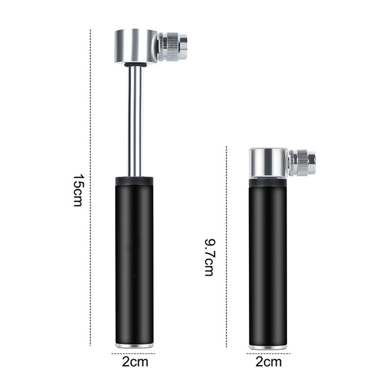 Hand Mini Bike Pump Air Hose Inflator Portable for Tire