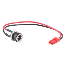 Electric Scooter Charger Port for GOTRAX Gxl V2, Xr Elite, Xr Ultra, Apex, Rival Scooter,2 Cable Power Supply, Replacement Parts for Electric Scooter Charger