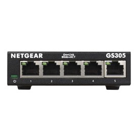 NETGEAR SOHO 5-Port Gigabit Unmanaged Switch GS305-300AUS
