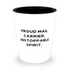 Unique Mail carrier Gifts, PROUD MAIL CARRIER, UNSTOPPABLE SPIRIT, Joke