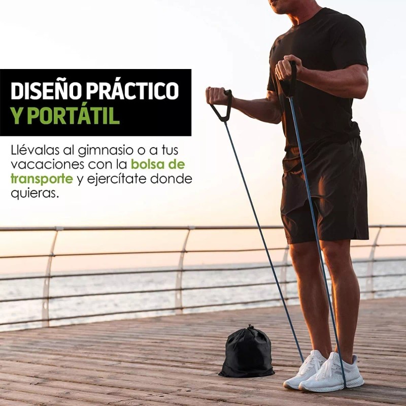 OEM Kit 11 Piezas Bandas De Resistencia Portatil Gym Donde