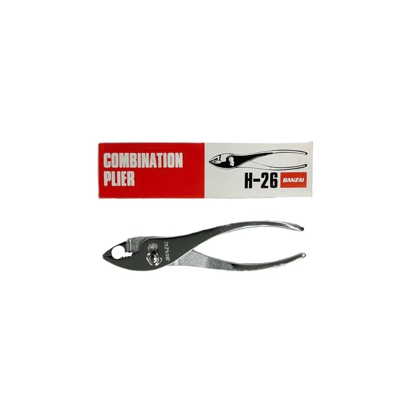 BANZAI Combination Pliers Tool [Pliers/H-26/JIS150 mm] Pliers Pliers Wrench Electrical