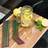 minify Stainless Steel Drinking Straws Set with Cleaning Brush -