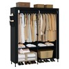 CASAMAYA Portable Closet, 54.3 Inch Large Capacity Wardrobe Closet with