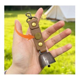 Bear Bell, Noise Cancelling Function, Lightweight, Bear Repellent Bell, For Mountain Climbing, Hiking, Trekking,