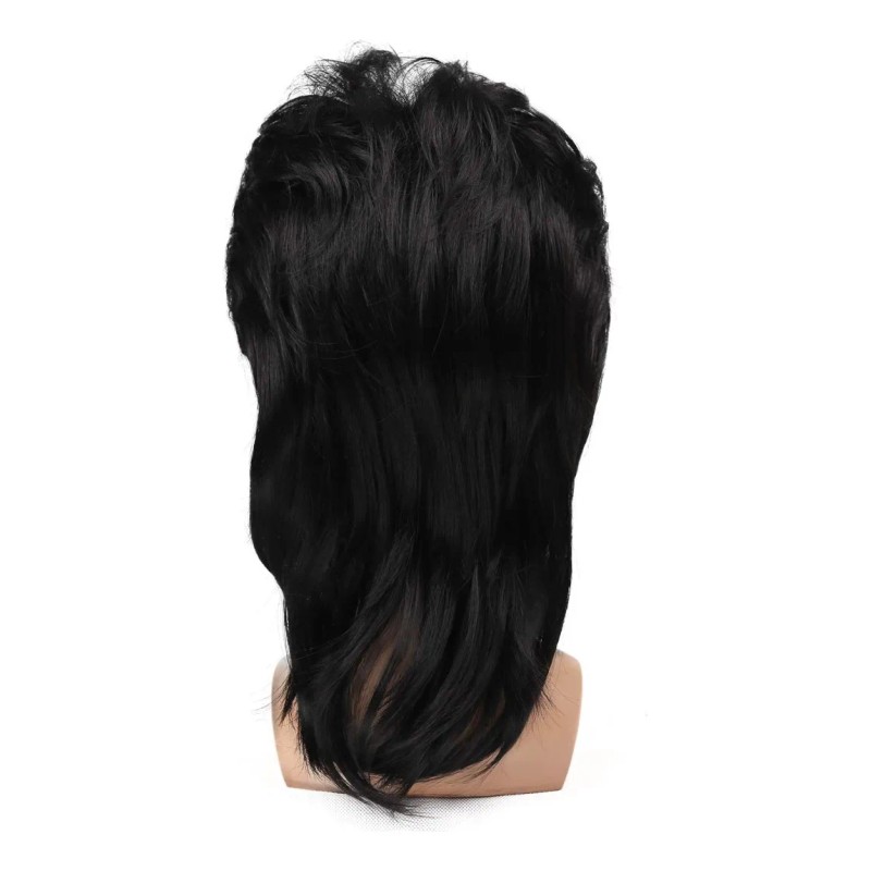 Peluca Larga Cabello Para Hombre 80 Disfraces Party Natural