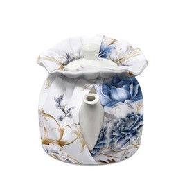 LedBack Blue Siren Tea Cosy Kitchen Home Decorative Tea Pots Cozy with Insulation Pad Keep Coffee Tea Water Warmer