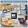CLABEL 320B Label Maker Machine with Tape 3 Inch Bluetooth