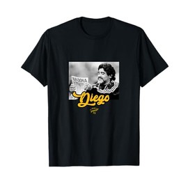 Maradona Diego DT Newspaper T-Shirt