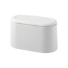 AIMALL Modern Desktop Trash Can with Lid - Nordic Japanese
