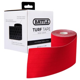 Battle Sports Football Turf Tape - Extra Wide - 30 feet, Waterproof Athletic Tape - Flexible, Breathable, Easy to Cut