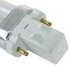 Diodesy- Compact Fluorescent U-Shaped Light Bulb 2 Pin Twin Tube