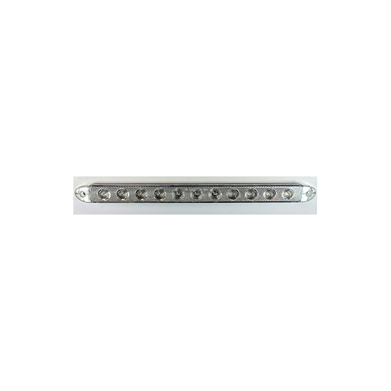 LONG HAUL 16" Clear Red LED | Slim Low Profile
