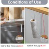 Jizxol Kitchen Roll Holder, No Drilling, Kitchen Roll Holder, Kitchen
