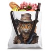 Cat as a Cowboy with a Hat Cowboy Cat Tote