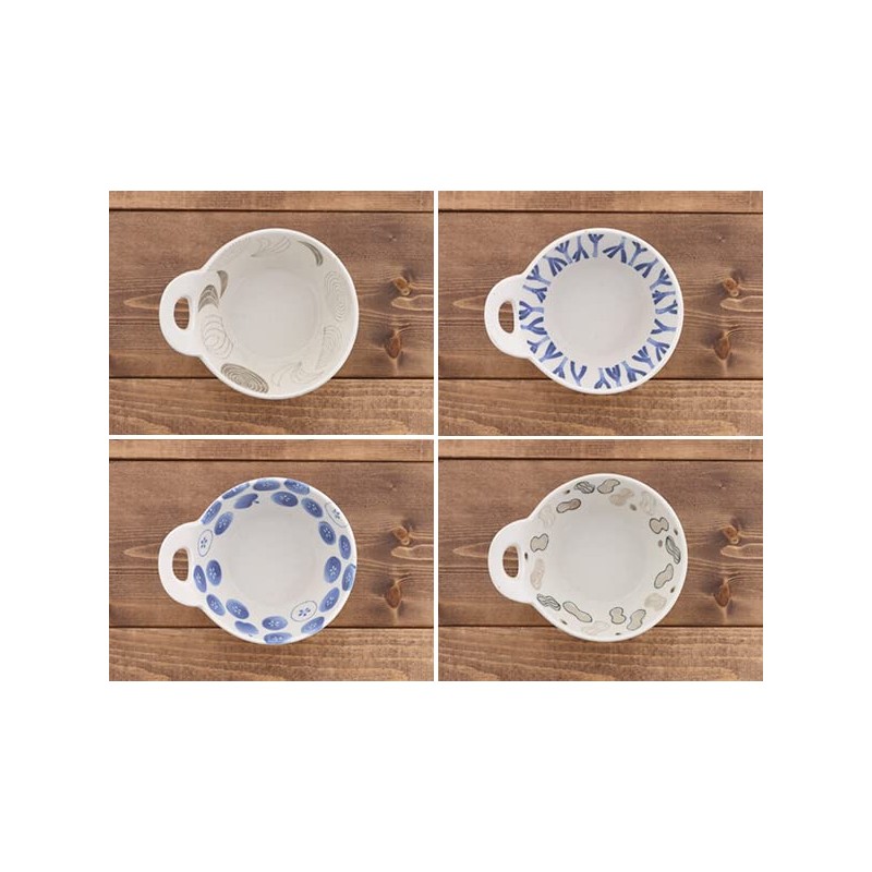 ks-036-01 Tableware East Tonsui, Small Bowl with One Hand, Fruit,