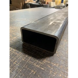 1/4" Wall (.250") x 2.00" x 4.00" Mild Steel Rectangle Tube, A36 Hot Rolled Steel (48 INCH)