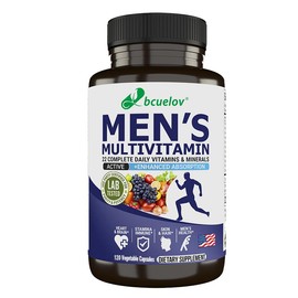 Men’s Multivitamin & Multiminerals Health Supplement with Vitamin A, C, D, E & More Essential Vitamins for Energy, Focus & Immune Health Support