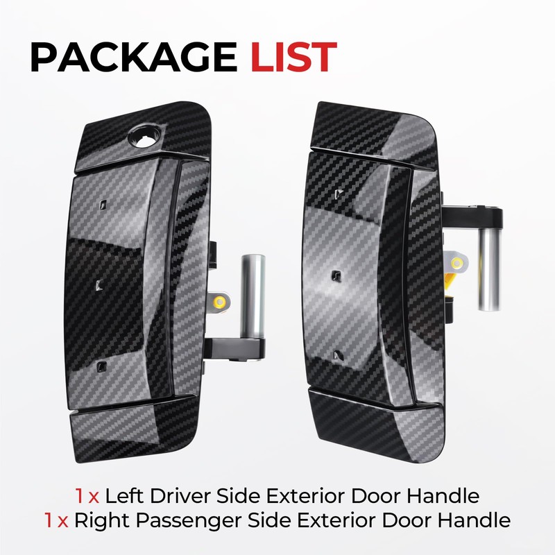 VeloCore Exterior Door Handle Left Driver and Right Passenger Side