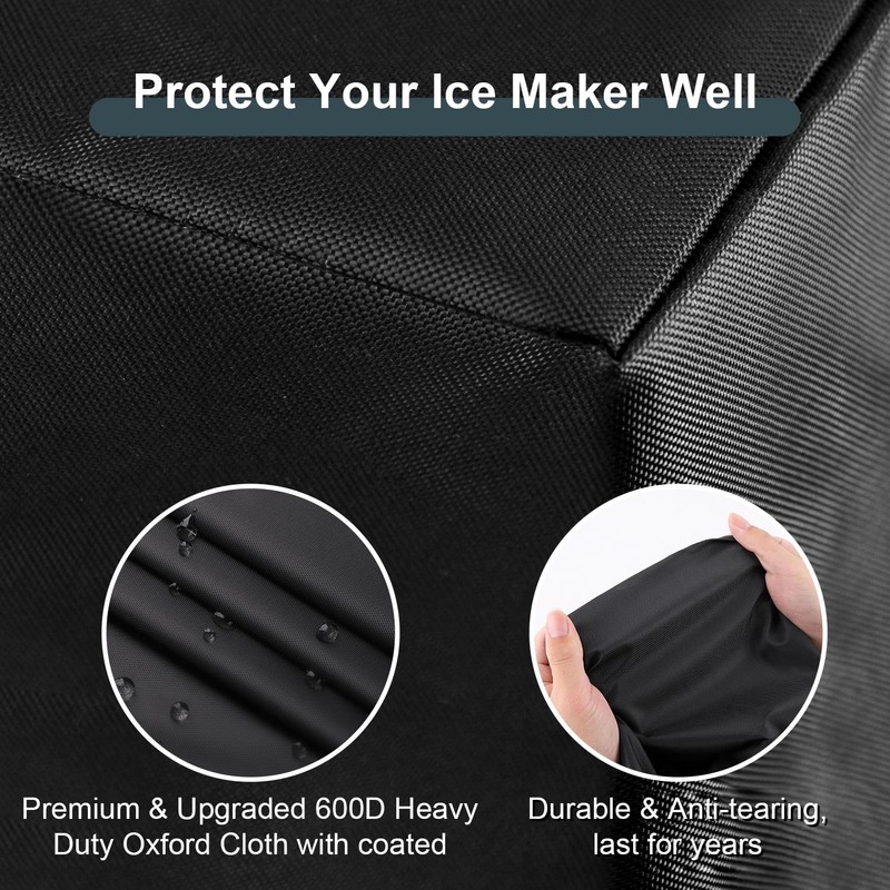 FlexiDapt Ice Maker Cover, Universal Waterproof Shield for Countertop Appliances