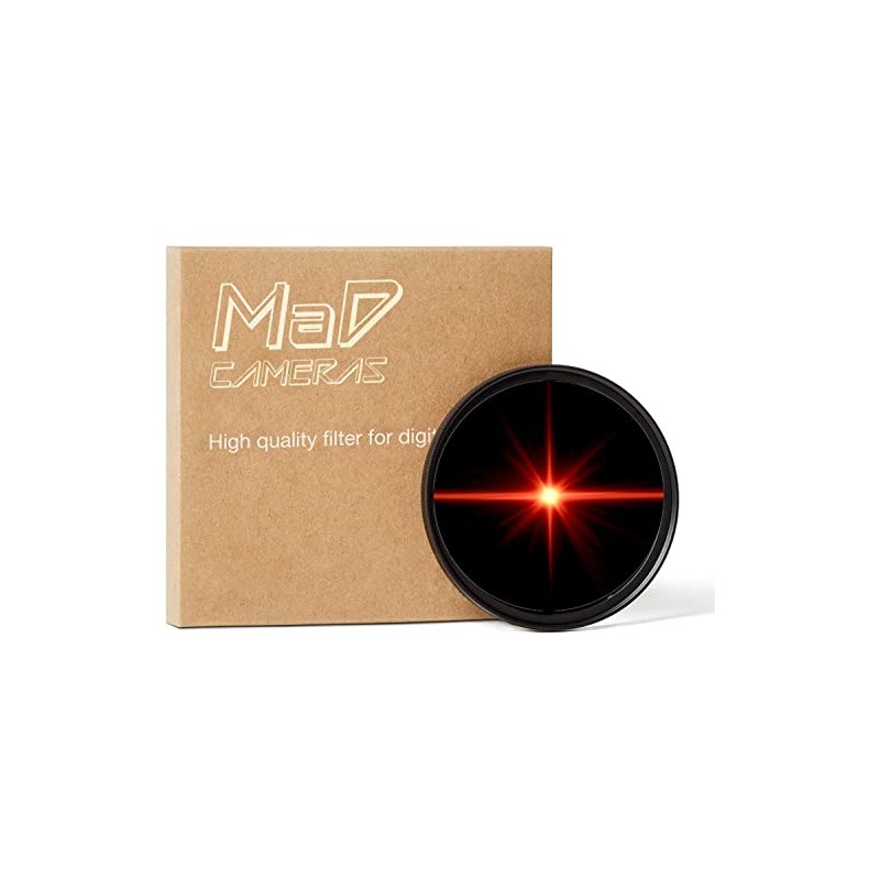 MaD Cameras Star Effect Camera Lens Filter - Adds sparkle