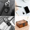 Fingerprint Padlock Rawrr Gym Locker Padlock Metal Keyless Thumbprint Lock