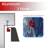 4PCS Truck Tool Box Mounting Kit, Truck Box Hooks, J