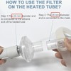Dreamstation Machine Inline Filter Replacement Filter Inline Viral Filter for