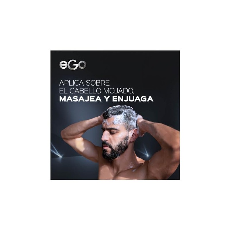 EGO FOR MEN Shampoo Limpieza Profunda 400ml