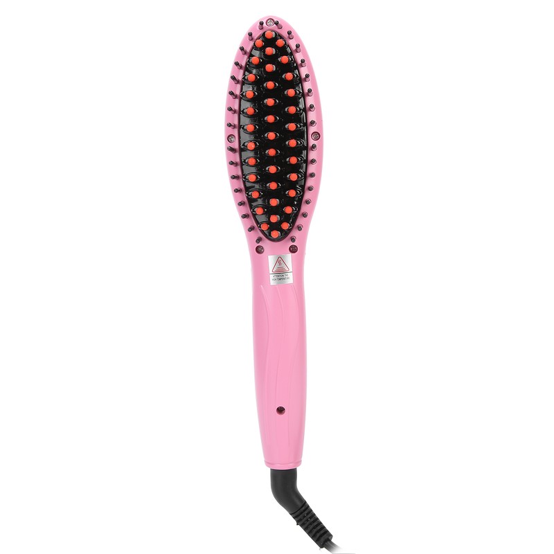 Household Hair Straightener Brush Negative Ion Styling Brush Hairdressing Tool