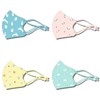 Reusable Character Waterproof Kids Mask with Ear-Friendly Design Mask S Size (Kids)/Pink