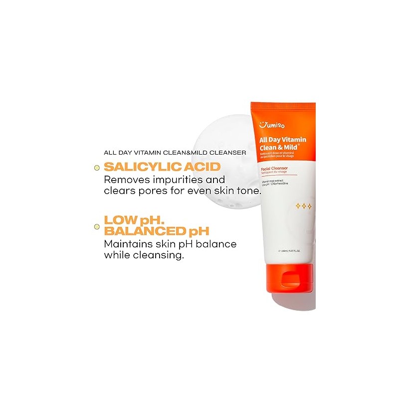 Jumiso [Jumiso]All day Vitamin Clean&Mild Facial Cleanser 150ml