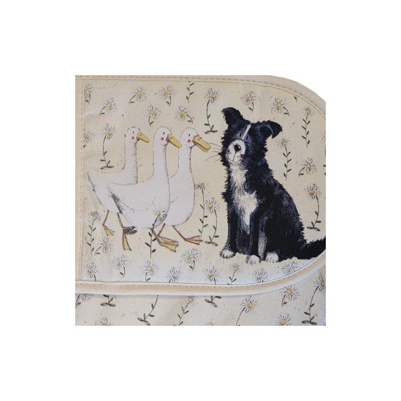ALEX CLARK Daisyfield Farm Animals Double Oven Glove - 100%