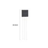 EMSea 200PCS BC547 TO-92 NPN Transistor 0.1A 45V for Electronic