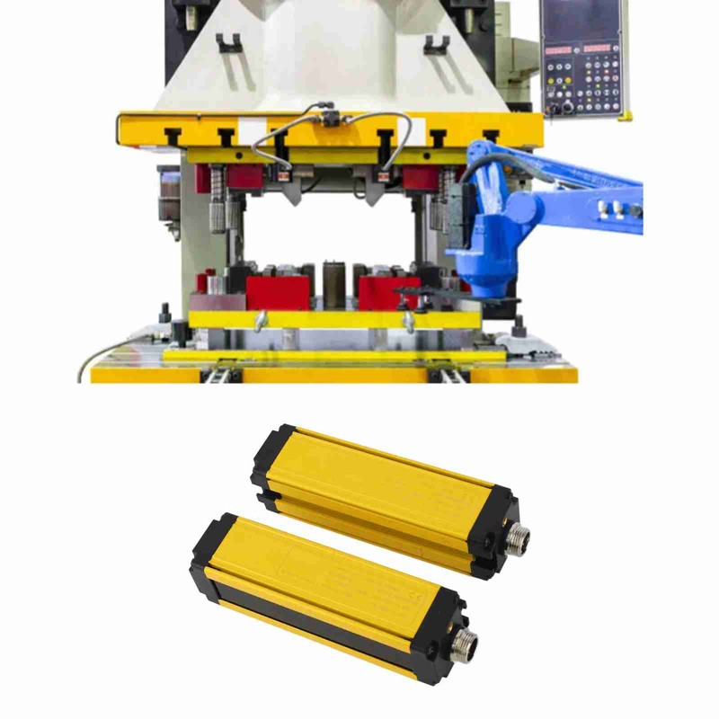 Safety Light Curtain 4 Beam 20mm Spacing Hand Protection Infrared