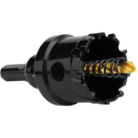 [2024] Carbide Stainless Steel Hole Saw, Drilling, Electric Drill, Woodworking, Iron, Metal, Stainless Steel, Aluminum, Etc., Recommended by DIY Professionals, Hole Cutter (1.2 inches (30 mm)