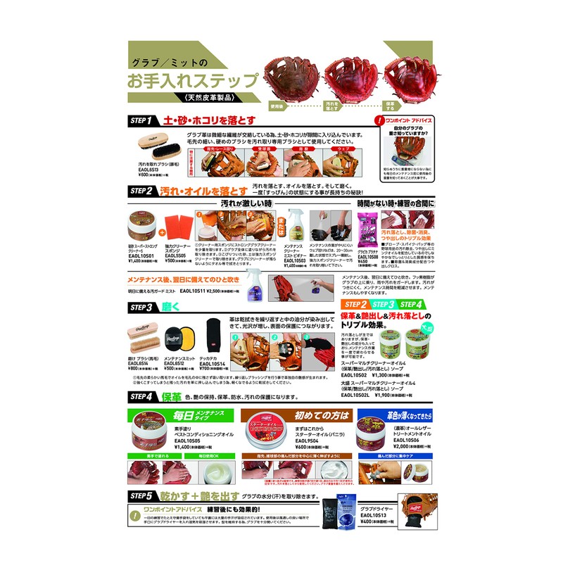 Rawlings Baseball Gloves EAOL10S14-26X10cm