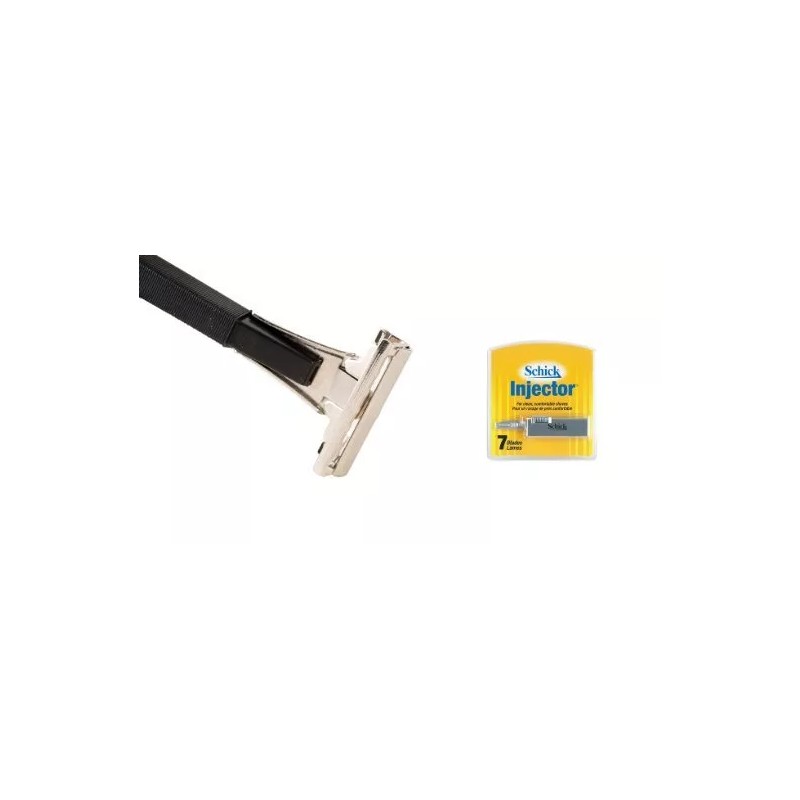 Schick Shave Classic Single Edge Razor Handle with 7 Ct.