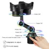 JSCARLIFE Car Cup Holder Expander with Tray, Multi-Functional Phone Slot,360