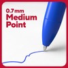 TRU RED Retractable Gel Pens - Quick Dry, Smudge-Free Writing,
