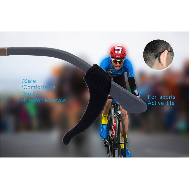 KECHIO Eyeglasses Anti Slip Retainer Glasses Ear Hook Grip kids