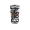 Autumn My Favorite Season Leaf Blower Stainless Steel Insulated Tumbler