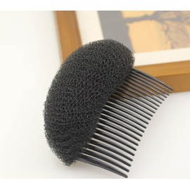 2Pcs Charming Bump It Up Volume Inserts Hair Comb Do Beehive Hair Styler Insert Tool Hair Base Styling Accessories for Women Girls (Black)