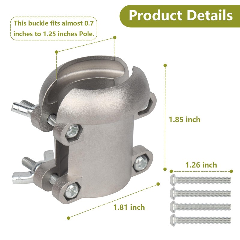 Stainless Steel Squirrel Baffle Bracket, Rustproof Chew-Proof Holder for Bird