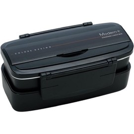 [Skater Bento Box] Skater Shokado second tier Lunch Box 900 ml Made in Japan Modern Plus POW5S-A