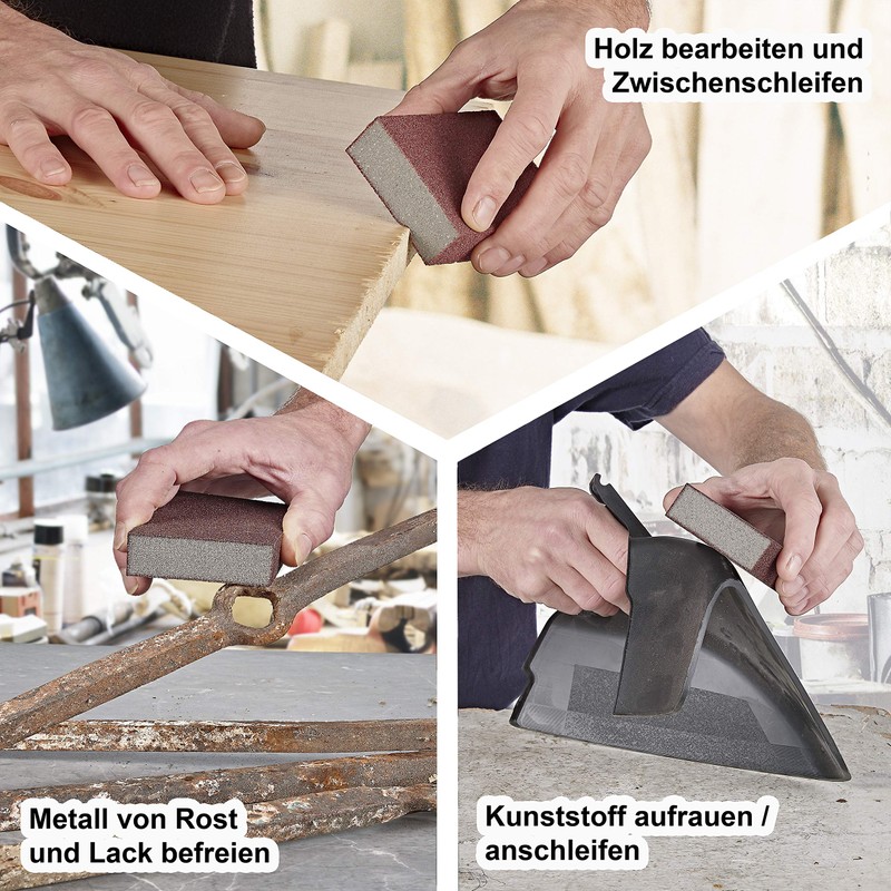 TOOLCORE® Sanding Sponge Set – XXL | 8 Pieces -
