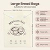 2 Pack Beeswax Bread Bags Loafguard Reusable 43.5x33.5cm