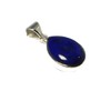 Blue Tear Drop Afghanistani LAPIS LAZULI Sterling Silver 925 Gemstone
