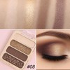 Erinde Eyeshadow Palette with 4 Colours, Matte and Shimmering Eyeshadow
